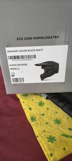 Kask Airoh i okulary Sky