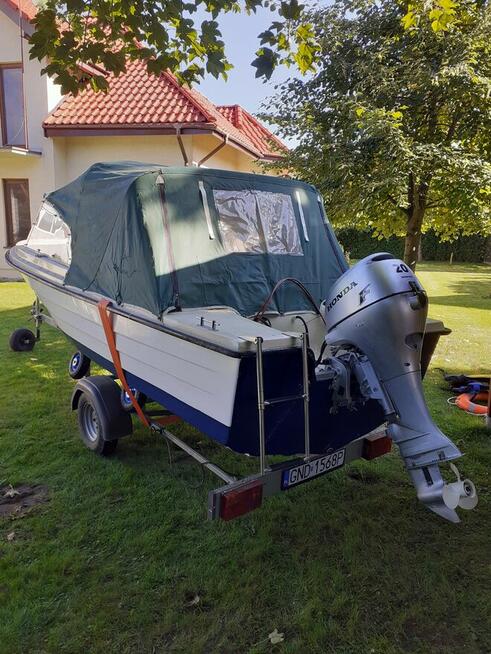 Motorówka ,Honda 20km, 4 osoby