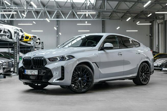 BMW X6 40i 381KM M-Sport Pro. Nowa 542.700 zł. Pneumatyka, Hak.
