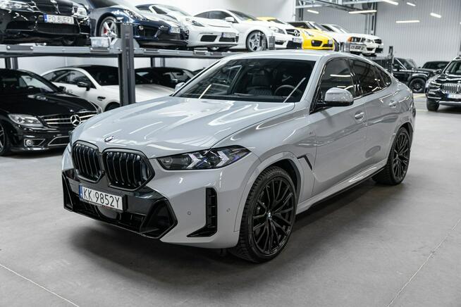 BMW X6 40i 381KM M-Sport Pro. Nowa 542.700 zł. Pneumatyka, Hak.