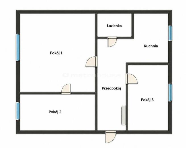 Wynajmę mieszkanie 60m2 ,3 pokoje-Osiedle XV-LECIA