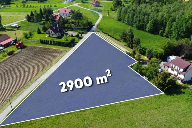 DZIAŁKA BUDOWLANA 2900 m² | ŁOMNA | NOWY WIŚNICZ