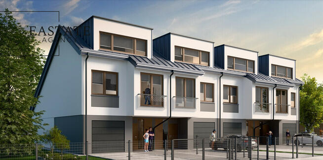Nowoczesny dom 156 m², stan deweloperski, garaż
