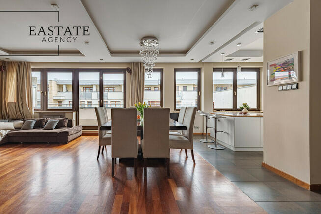 Dwupoziomowy apartament I dwa tarasy I duże okna