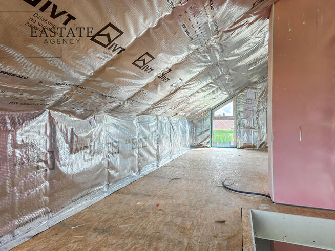 Nowoczesny bliźniak 110 m² z ogrodem