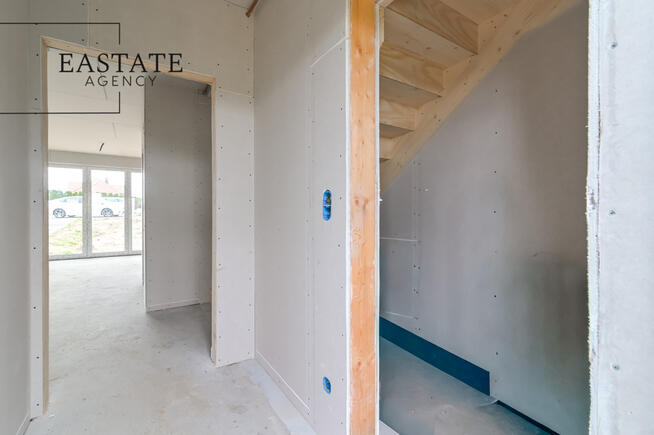 Nowoczesny bliźniak 110 m² z ogrodem
