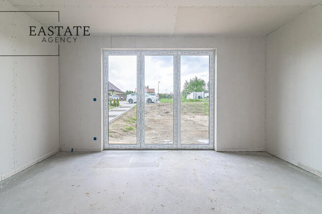 Nowoczesny bliźniak 110 m² z ogrodem