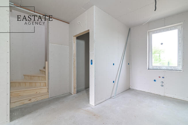 Nowoczesny bliźniak 110 m² z ogrodem
