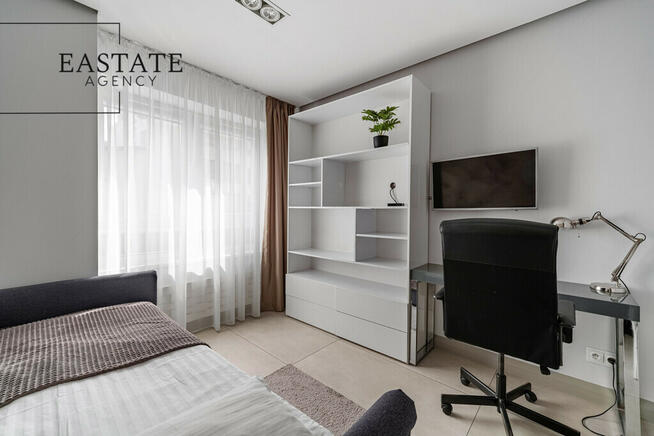 Apartament z panoramą centrum Warszawy