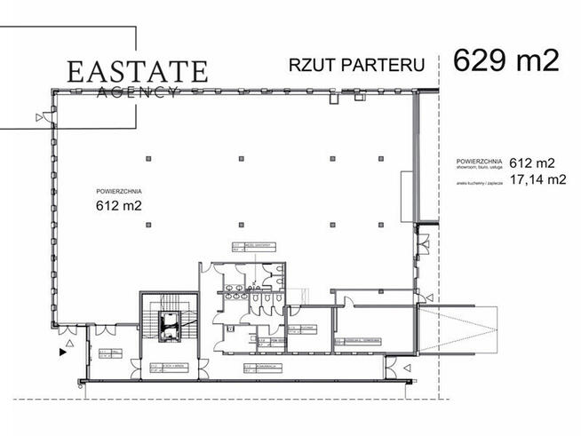 Nowoczesny I Lokal handlowo-usługowy Parter 629m2