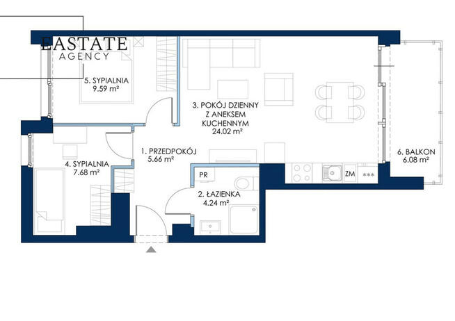 Luksusowy apartament z ogrodem nad wodą Sol Marina