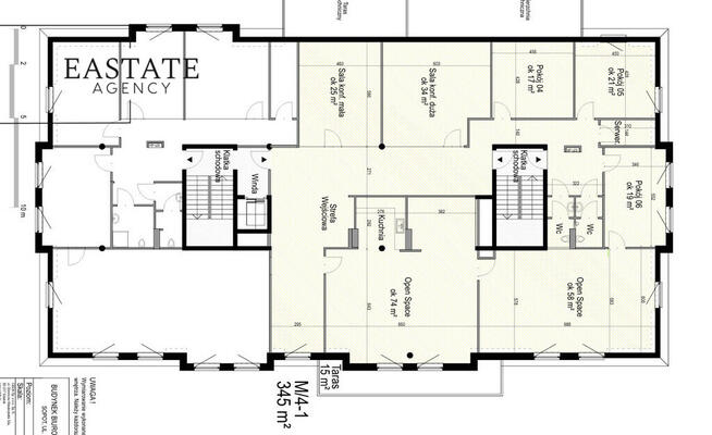 Biuro 343m2, Taras, Parking, Blisko SKM