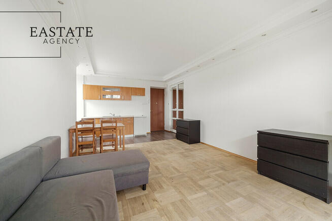 Kawalerka/biuro 27 m² wysoki parter, balkon