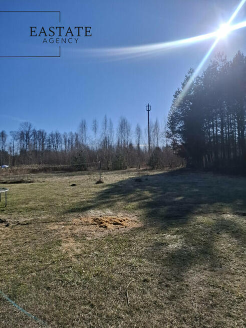 Działka budowlana - las, cisza, natura