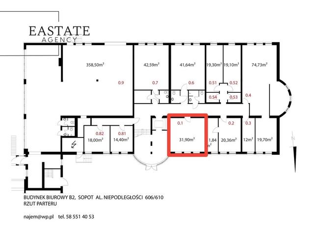 Lokal 31,90 m2, Darmowy Parking, Blisko SKM