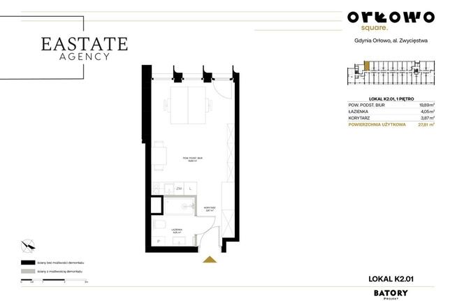 Lokal Inwestycyjny, Gdynia Orłowo, 27-60 m²
