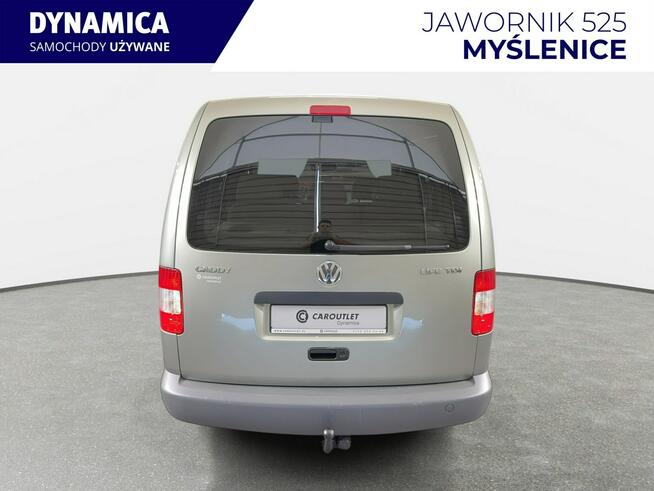 Volkswagen Caddy Life 1.9TDI 105KM M5 2010 r., HAK, przebieg tylko 211tys.km, 7mio os.