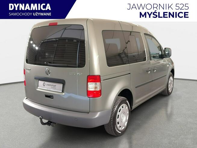 Volkswagen Caddy Life 1.9TDI 105KM M5 2010 r., HAK, przebieg tylko 211tys.km, 7mio os.