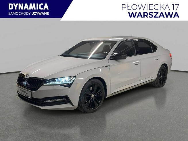 Škoda Superb Sportline 1.5TSI 150KM DSG 2021 r., salon PL, I właściciel