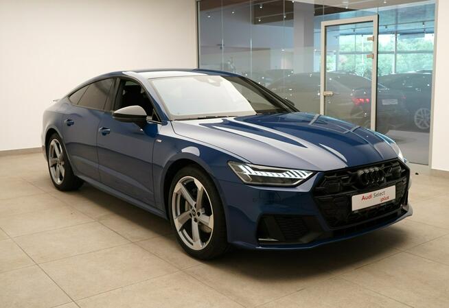 Audi A7 Sline B&O MatrixHD TempomatACC HAK Kamery360 Ogrzewanie postojowe