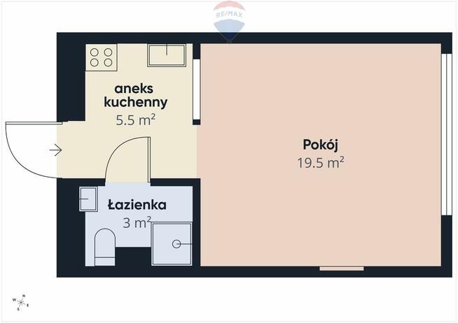 Kawalerka 27 m² Centrum Warszawy I Chmielna 106B