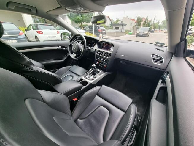 A5 Coupe 2,0TDI 177KM, 1właśc. skórzany środek, 19cali alufelgi/ lift