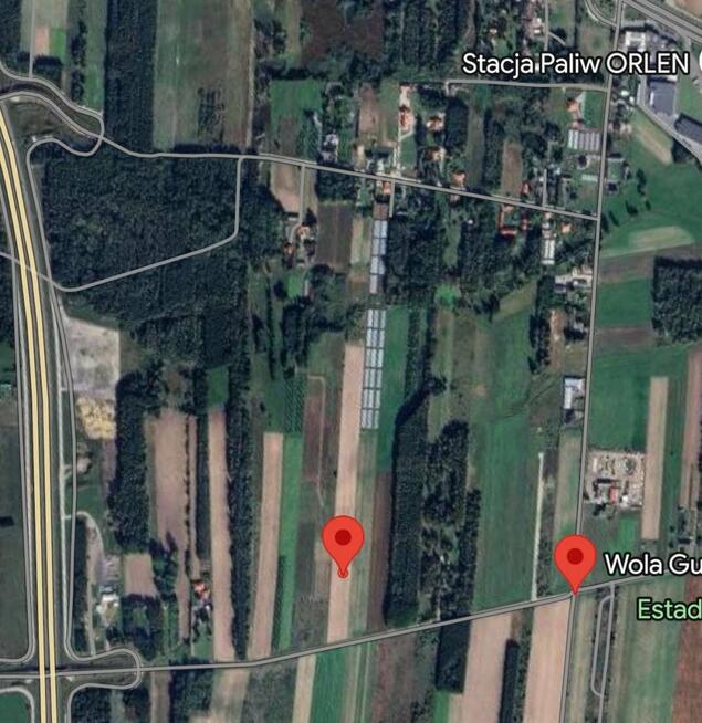 Działka Wola Gutowska gm. Jedlińsk
