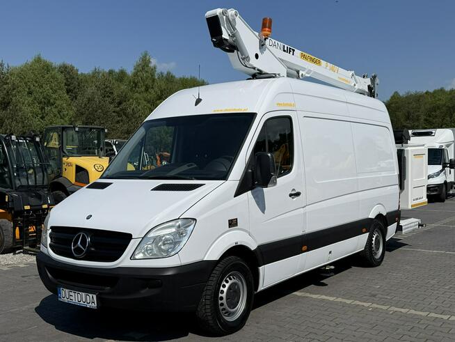 Mercedes Sprinter 316 do 3,5 tony Podnośnik Koszowy 14m Palfinger P140 V Zwyżka GSR P7