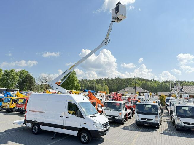 Mercedes Sprinter 316 do 3,5 tony Podnośnik Koszowy 14m Palfinger P140 V Zwyżka GSR P7
