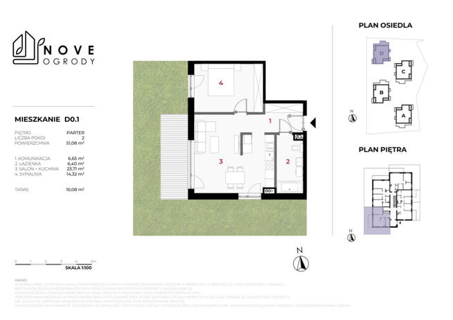 Nove Ogrody - kameralne apartamentowce w Elblągu.