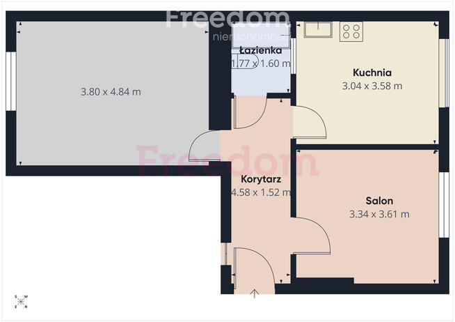 Teatralne 51m2. Lokalizacja, której się nie traci