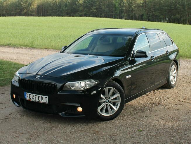 BMW 520 F10 F11 2.0 D 218 KM Automat BIXENON Skóra KAMERY Navi SERWIS Hak !
