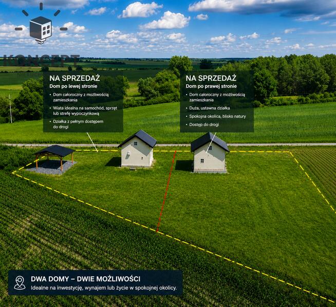 Nowoczesny dom widok na Ślężę 70 m² 40km od Wro