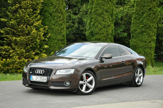 Audi A5 2.0T(180KM)*2xS-Line*Bi-Xenon*Led*Navi*Skóry*Parktronik*Alu18"FULL