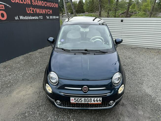 Fiat 500 Klimatyzacja. Asystent pasa. Pół-skóra.