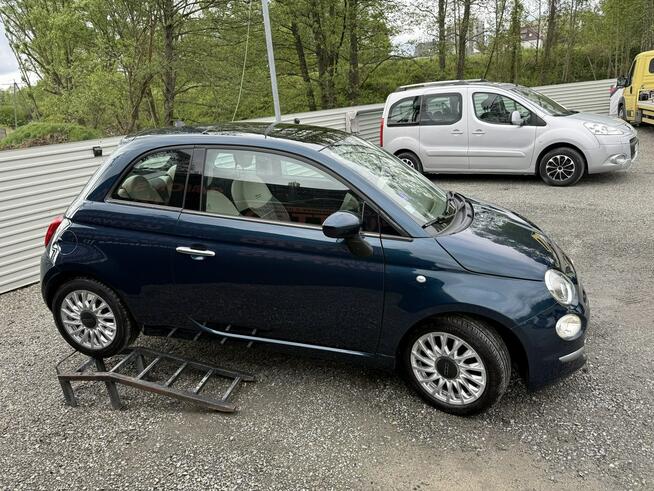 Fiat 500 Klimatyzacja. Asystent pasa. Pół-skóra.