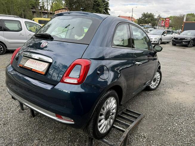 Fiat 500 Klimatyzacja. Asystent pasa. Pół-skóra.