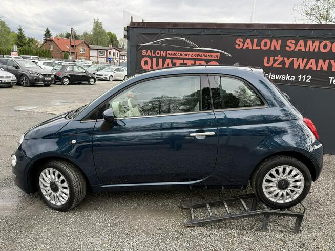 Fiat 500 Klimatyzacja. Asystent pasa. Pół-skóra.
