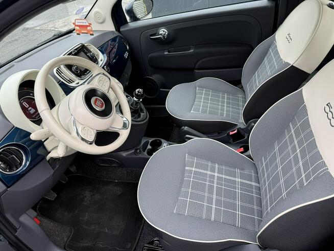 Fiat 500 Klimatyzacja. Asystent pasa. Pół-skóra.