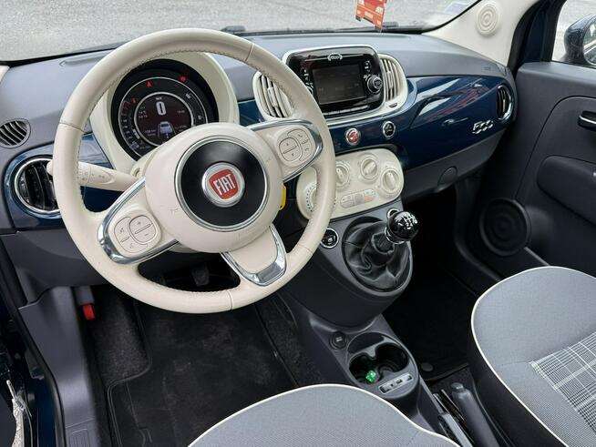 Fiat 500 Klimatyzacja. Asystent pasa. Pół-skóra.