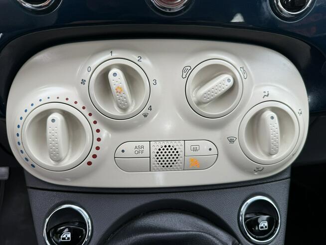 Fiat 500 Klimatyzacja. Asystent pasa. Pół-skóra.