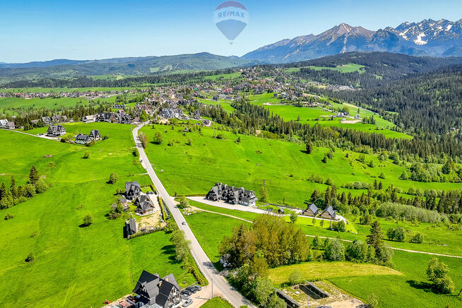 Działka inwestycyjna z widokiem na Tatry