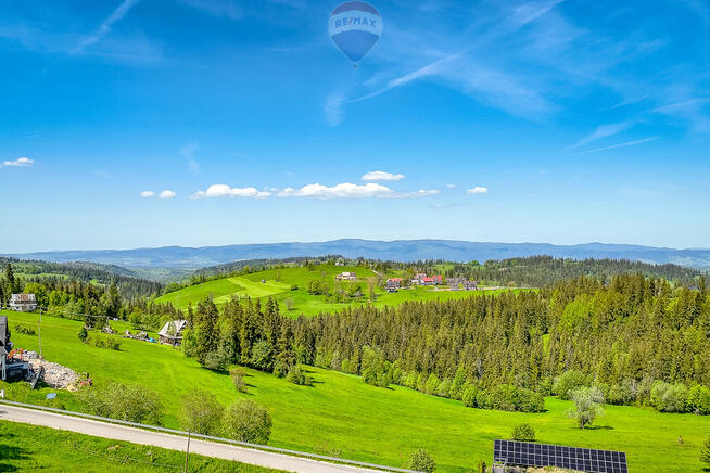 Działka inwestycyjna z widokiem na Tatry