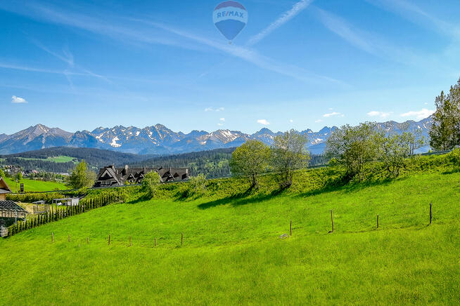 Działka inwestycyjna z widokiem na Tatry