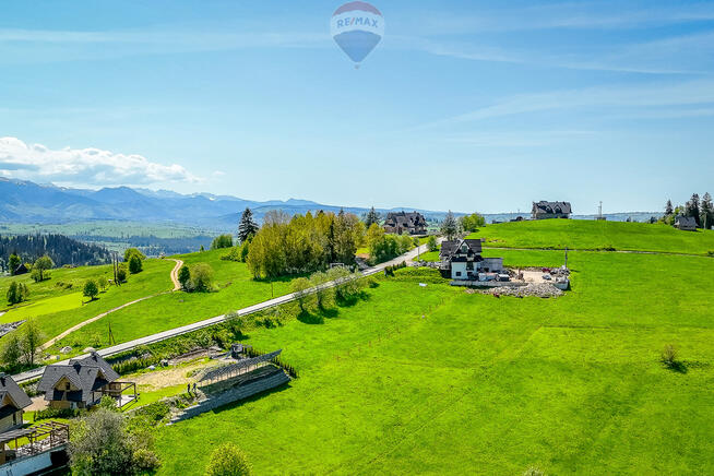 Działka inwestycyjna z widokiem na Tatry