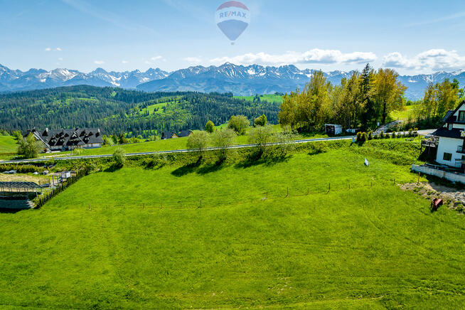 Działka inwestycyjna z widokiem na Tatry