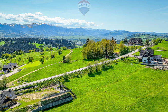 Działka inwestycyjna z widokiem na Tatry