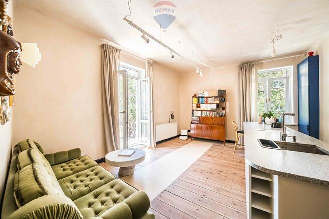 Stylowe mieszkanie biuro kamienica balkon Łazarz
