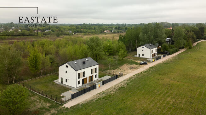 Nowy bliźniak | Działka 500 m2 | Łomianki Dolne