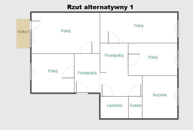 przestronne, balkon, świetna lokalizacja